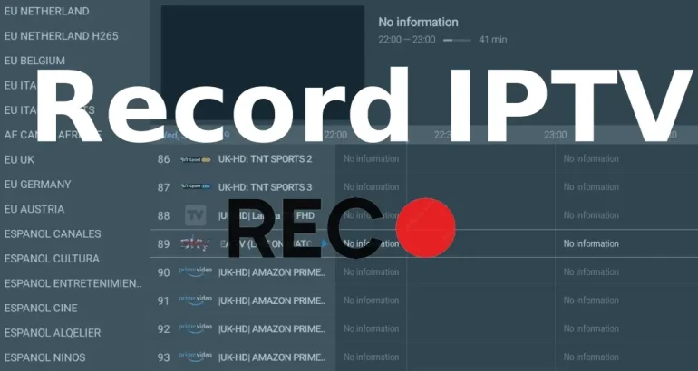 record iptv